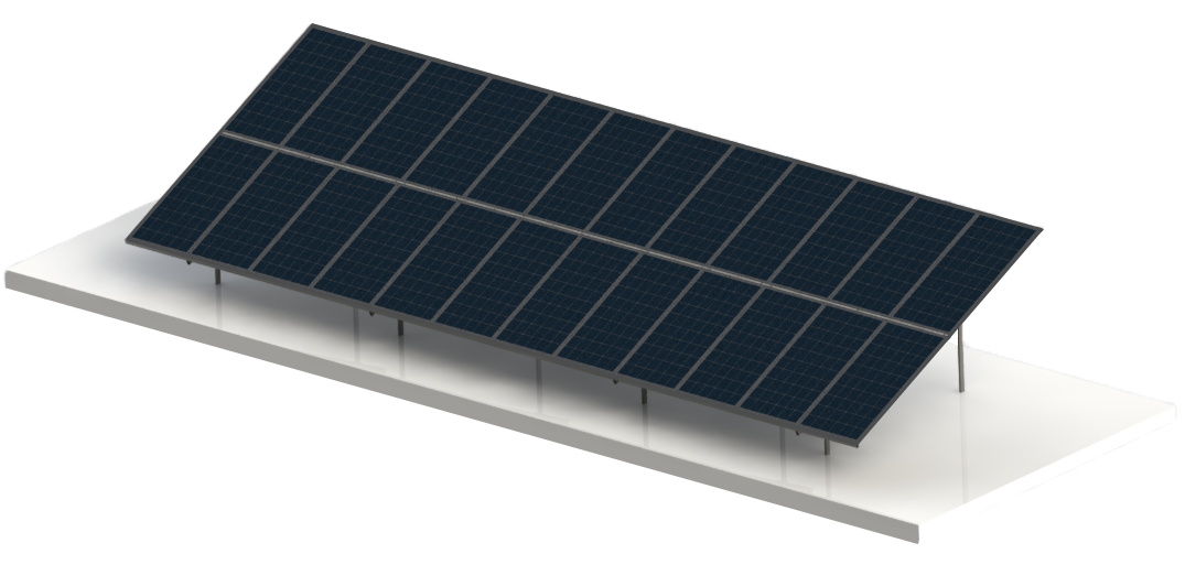 Instalação de Solo - Solar Inove