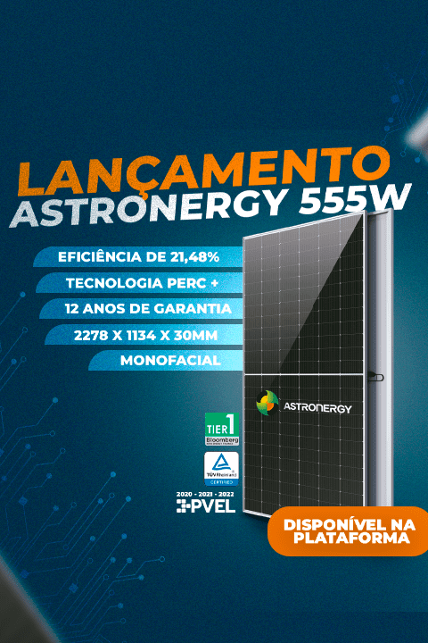 Banner Astronergy 555W - Celular